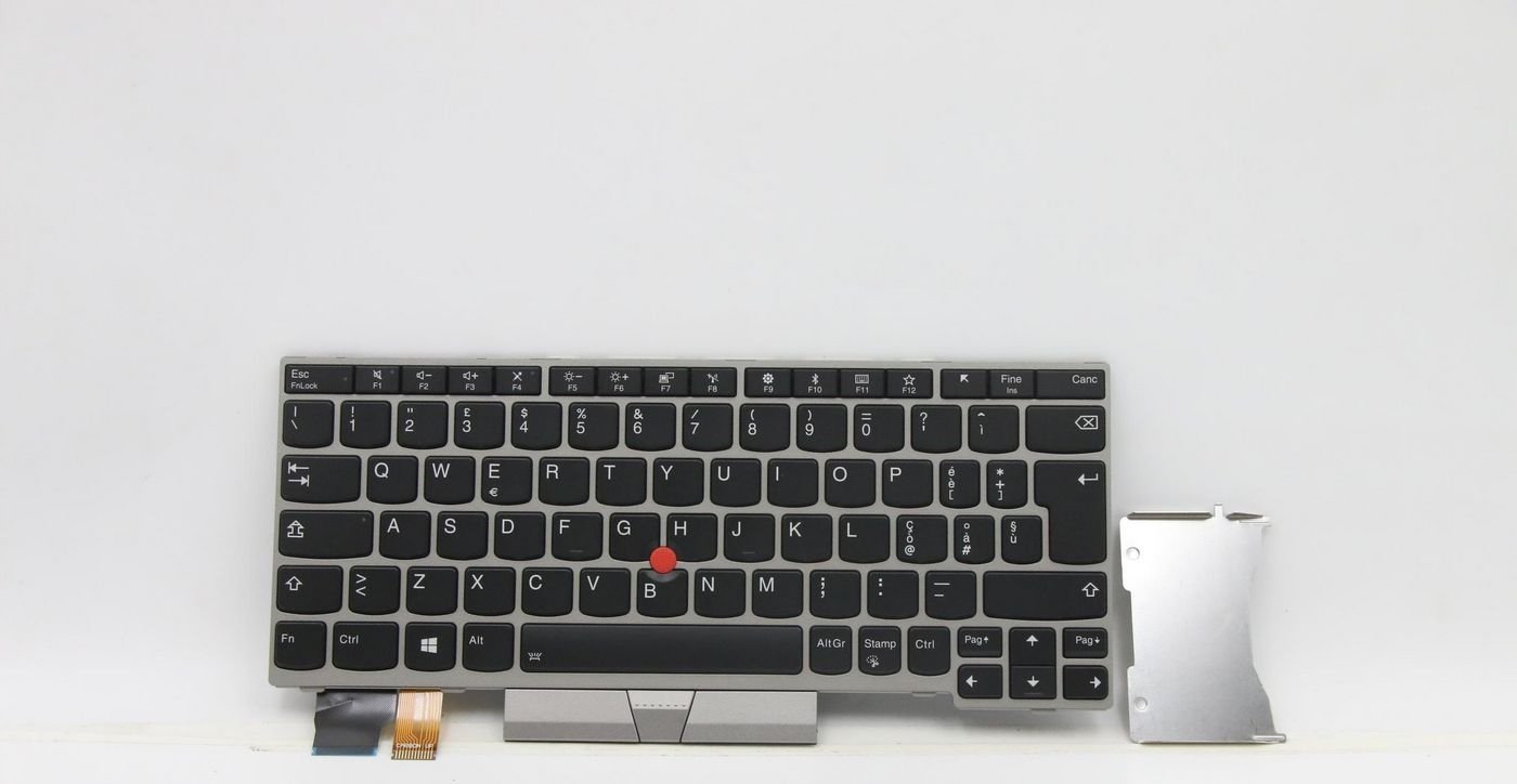 Lenovo Keyboard BL Silver Italian