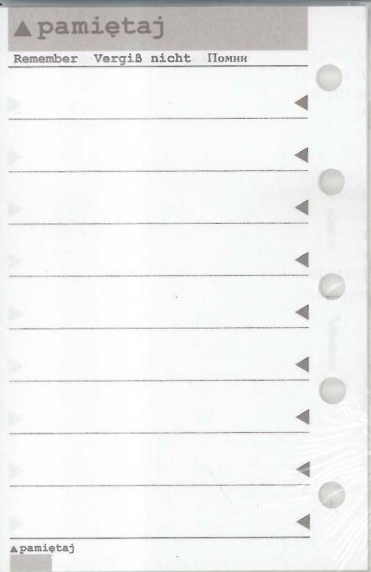 Antra Wkład do organizera MEM/M Pamiętaj (270097)