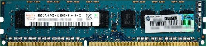 Hynix Pamięć RAM Hynix 4GB DDR3 1600MHz PC3-12800E ECC DIMM