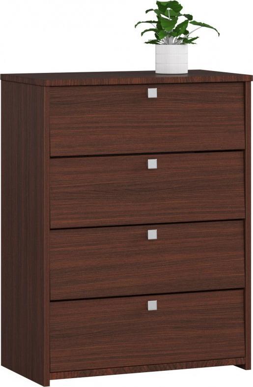 Fabryka Mebli Akord SZAFKA NA BUTY 4 UCHYLNE DRZWICZKI 60 cm WENGE