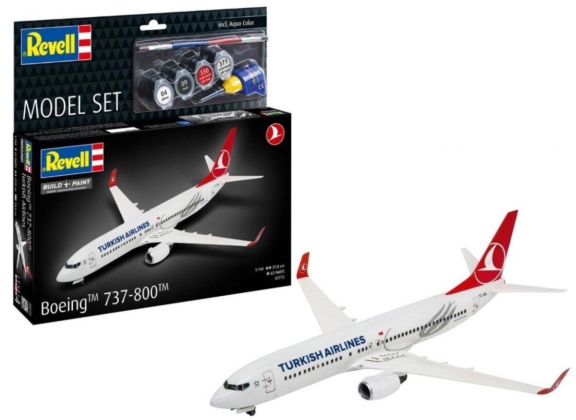 Model Set Boeing 737-800 Turkish Airlines