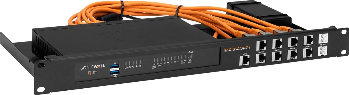Rackmount.IT kit for SonicWall TZ570W Shielded