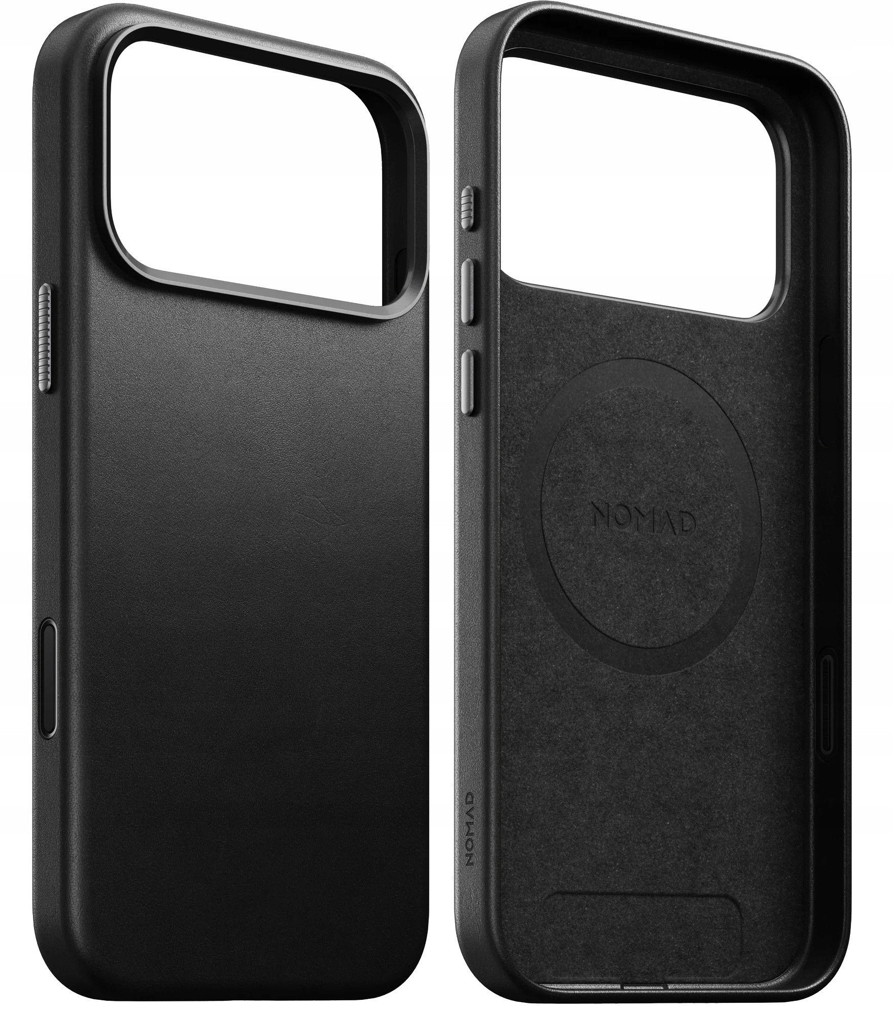 NOMAD Traditional Leather Case - skórzane etui do iPhone 17 Pro Max kompatybilne z MagSafe (black)