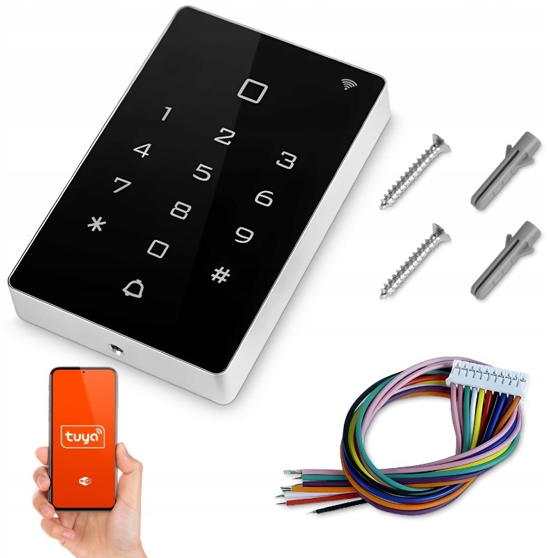 Klawiatura Zamek Kodowy Szyfrator Dzwonek Czytnik Kart RFID WiFi TUYA