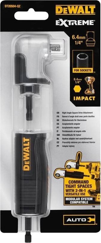Dewalt DEWALT UCHWYT KĄTOWY DO BITÓW NA KWADRAT 1/4"