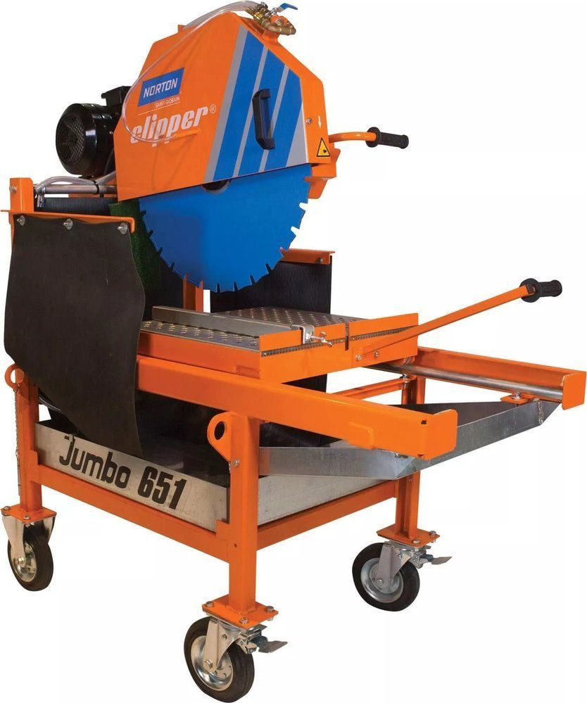 Norton Clipper NORTON CLIPPER JUMBO 651 1.30.3 PIŁA PILARKA PRZECINARKA MURARSKA STOŁOWA STOLIKOWA DO KAMIENIA PUSTAKÓW BLOKÓW BUDOWLANA 650mm 2.2KW 2