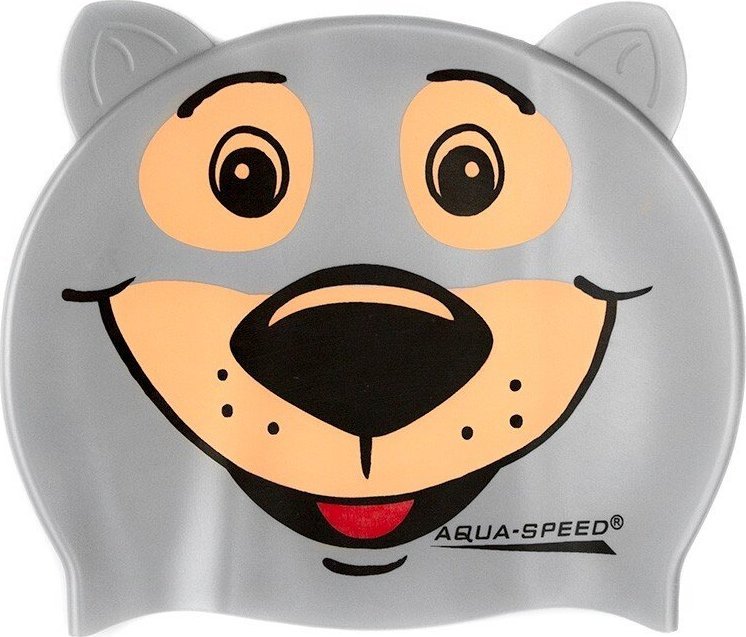 Aqua-Speed Czepek Pływacki Aqua Speed Zoo Latex Bear
