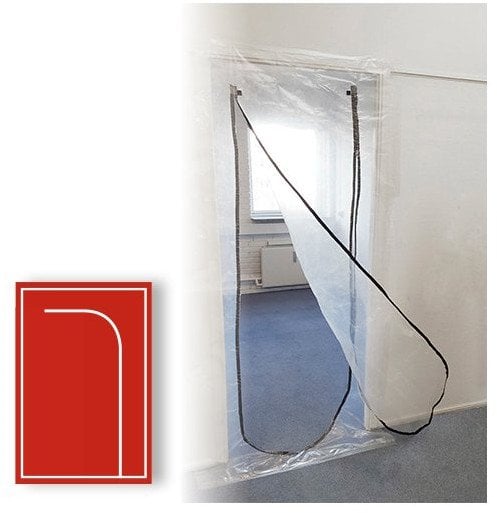 SPREHN støvdør - L-åbning - 220 x 112 cm - 2106612