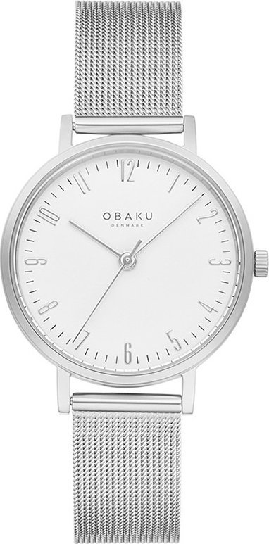 Zegarek OBAKU Zegarek damski Obaku Denmark V248LXCIMC srebrny