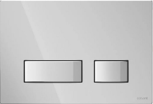 Przycisk spłukujący K97-515 / CERSANIT / MOVI II / PRZYCISK CHROM BŁYSK /