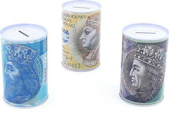 Adar Skarbonka puszka PLN 3 wzory 215771 ADAR cena za 1 szt