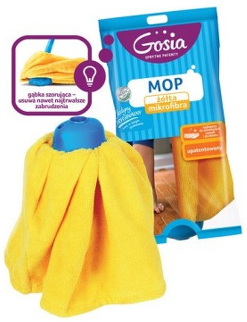 Gosia Wkład Mikrofibra Żółta
