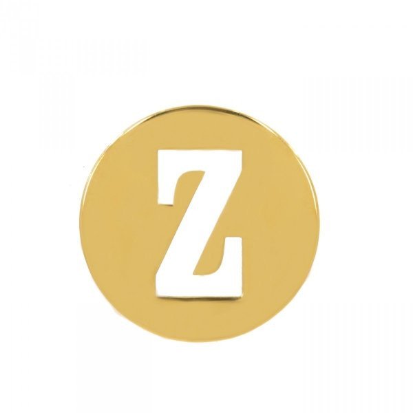 Złota zawieszka "Z" ZA.00448 pr.585