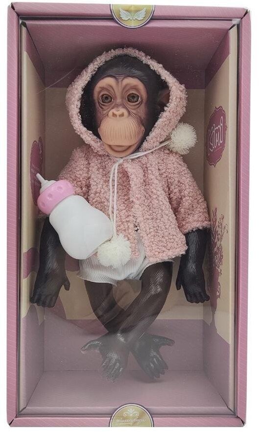 Lalka małpka szympans
