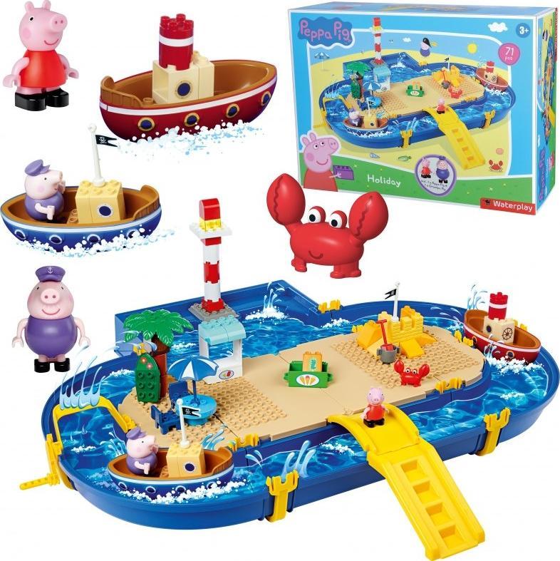 Big BIG Waterplay Holiday Świnka Peppa Tor Wodny Piaskownica Wodna