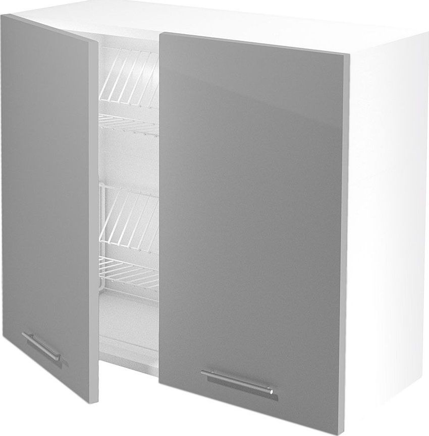 Elior Kuchenna szafka górna z ociekaczem Limo 28X - jasny popiel połysk