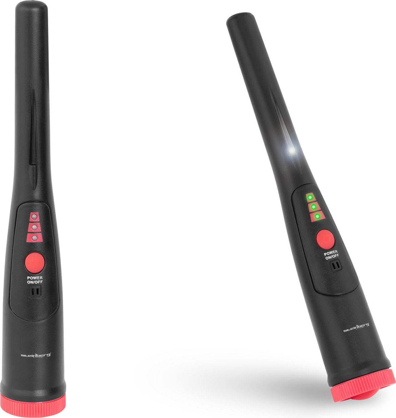 Steinberg Wykrywacz detektor metalu kieszonkowy zasięg 10 cm + Kabura SBS-MD-4