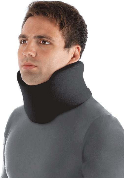 TOROS-GROUP Kołnierz szyjny ortopedyczny 710 czarny r. 2