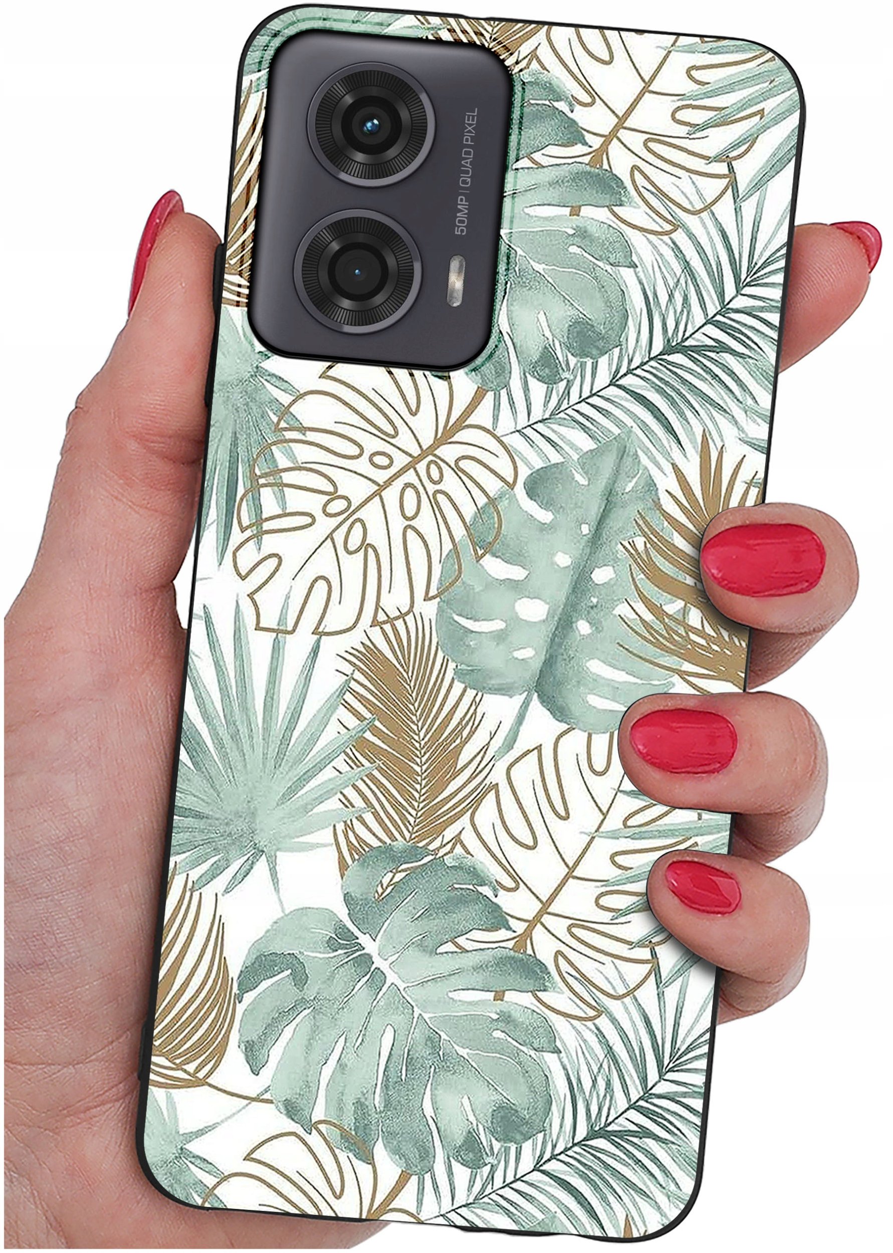 Etui do Motorola Moto G24 |G24 POWER |G04 |E14 WZORY |SILIKONOWE MATT SZKŁO