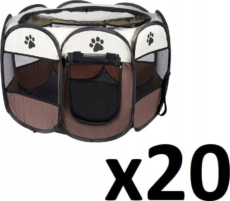 Leobert Kojec dla psa/kota 74x74x43cm - brązowy