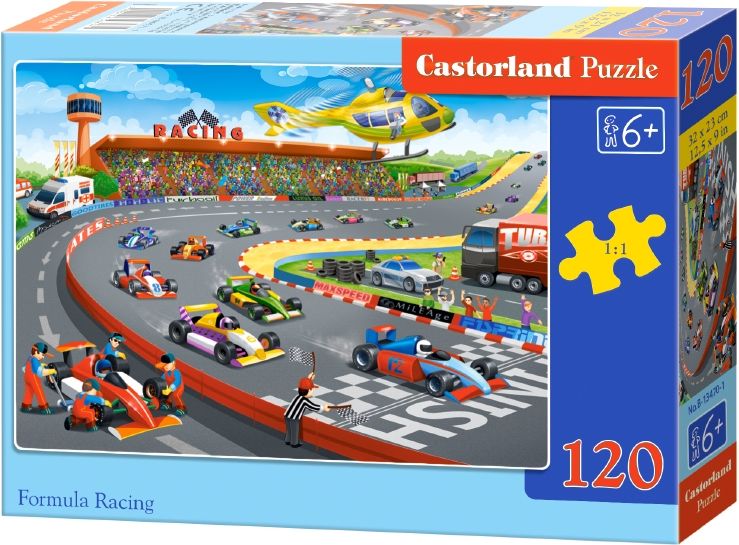 Castorland Puzzle Formula Racing 120 elementów