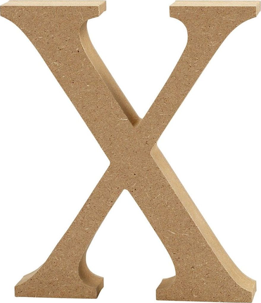Creativ Company Litera X z MDF H: 13 cm