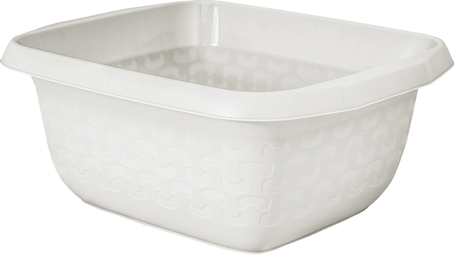 Branq BRANQ - Miska prostokątna na pranie - 16 L - biel antyczna