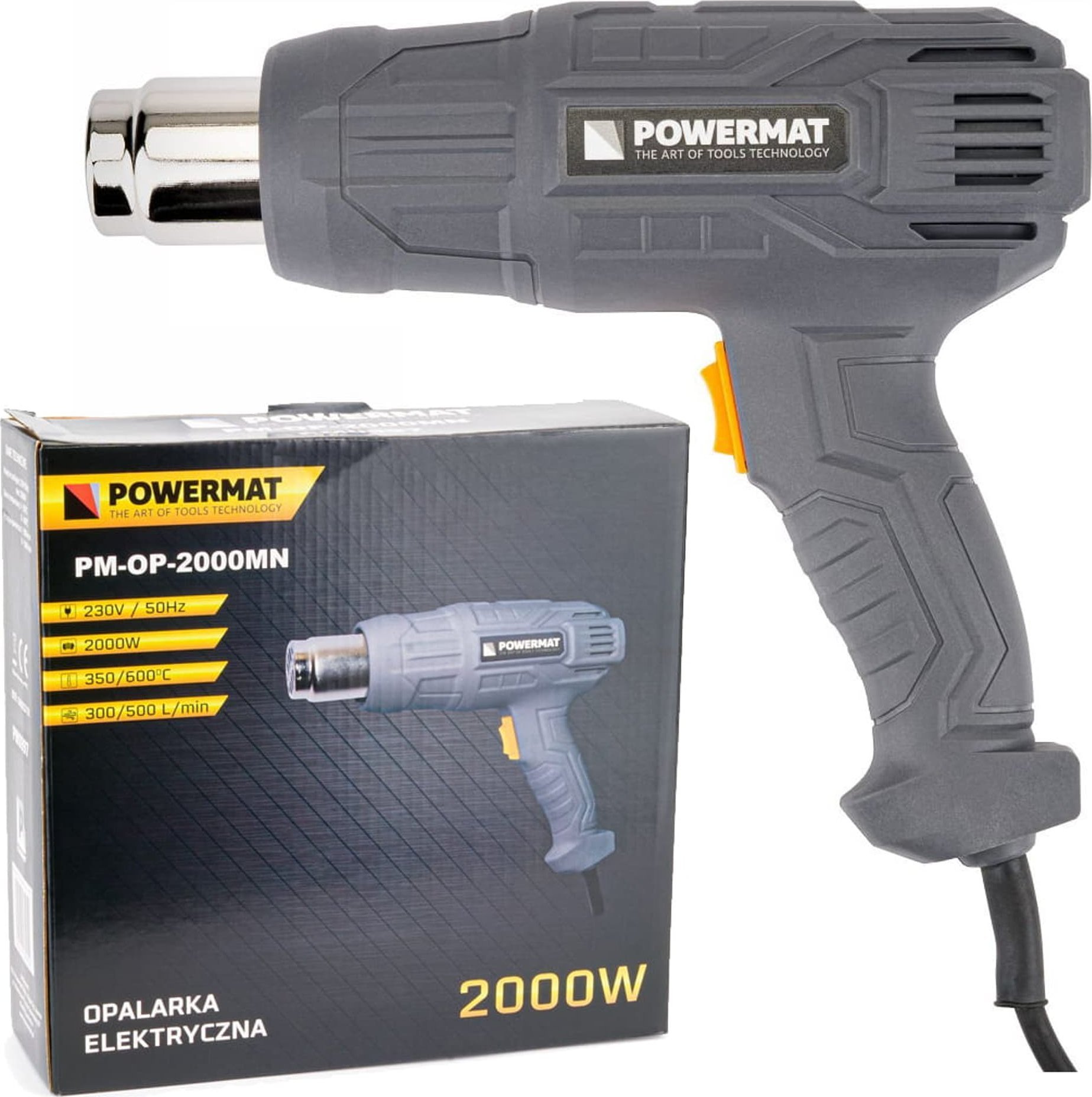 Powermat Opalarka elektryczna 600C 2000W PM-OP-2000MN