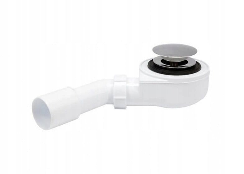 Instadrain syfon do brodzika fi 50 mm, niski, czyszczony od góry, korek klik-klak 1922