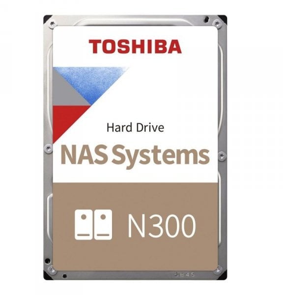 Dysk Toshiba N300 HDWG62CUZSVA 22TB 3,5" 7200 512MB SATA III NAS BULK