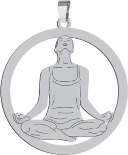 Radziszewska Jewellery Srebrna Zawieszka Kwiat Lotosu GRAWER GRATIS