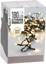 Lampki choinkowe ASJ Commerce 180 LED białe ciepłe