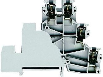 Simet Złączka szynowa ZUW 3-2.5 3-piętrowa 2,5mm2 szara (13204312)