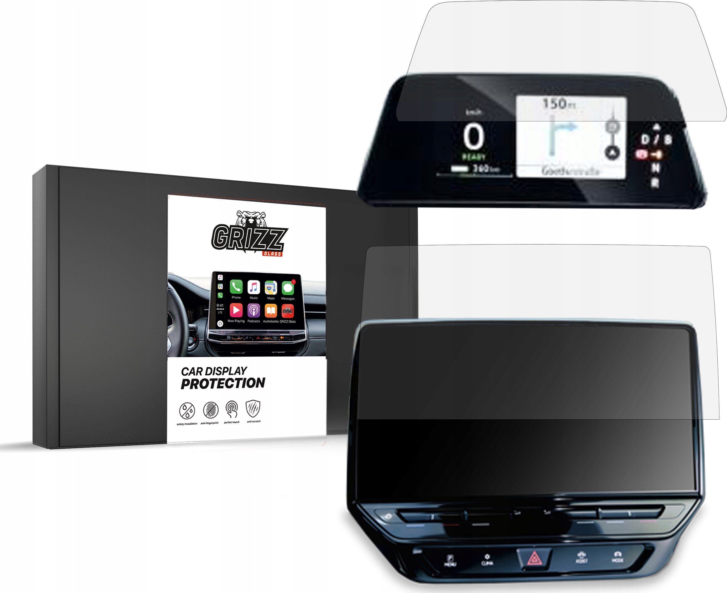 GrizzGlass Folia matowa GrizzGlass CarDisplay Protection do Volkswagen ID.3
