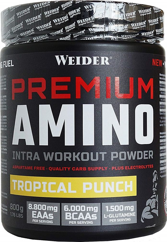 Warrior Weider - Premium Amino, Poncz Tropikalny, 800g