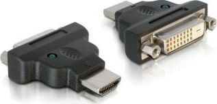 Adapter AV Delock HDMI - DVI-D czarny (65020)