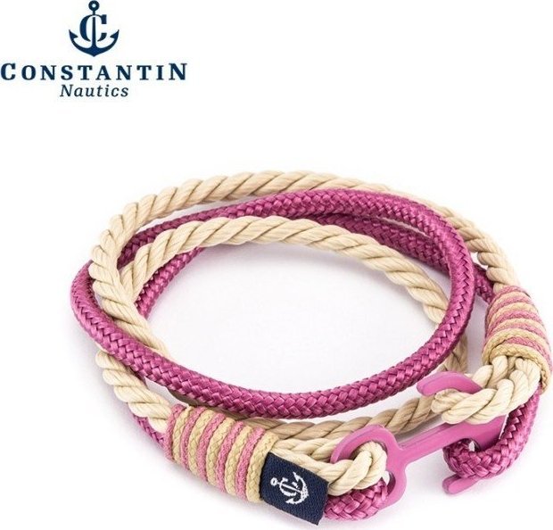 Constantin Nautics LOOK & SAIL Constantin Nautics BRANSOLETKA SPORTOWA SANA Różowy 20