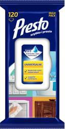 Presto PRESTO_2w1 Ściereczka + Płyn czyszczący uniwersalne 120szt.