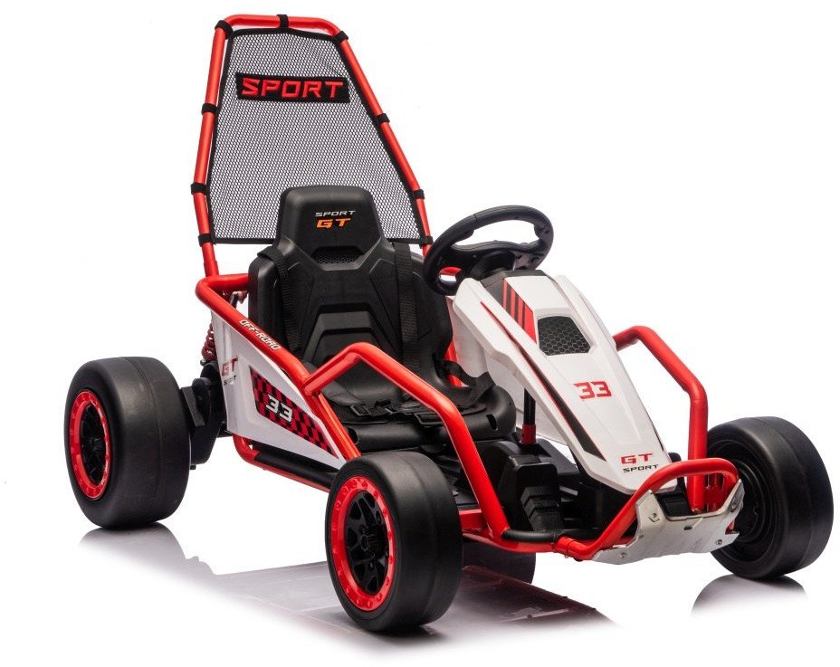 Pojazd Gokart TORNADO z Funkcją Driftu Czerwony EDUKAMP