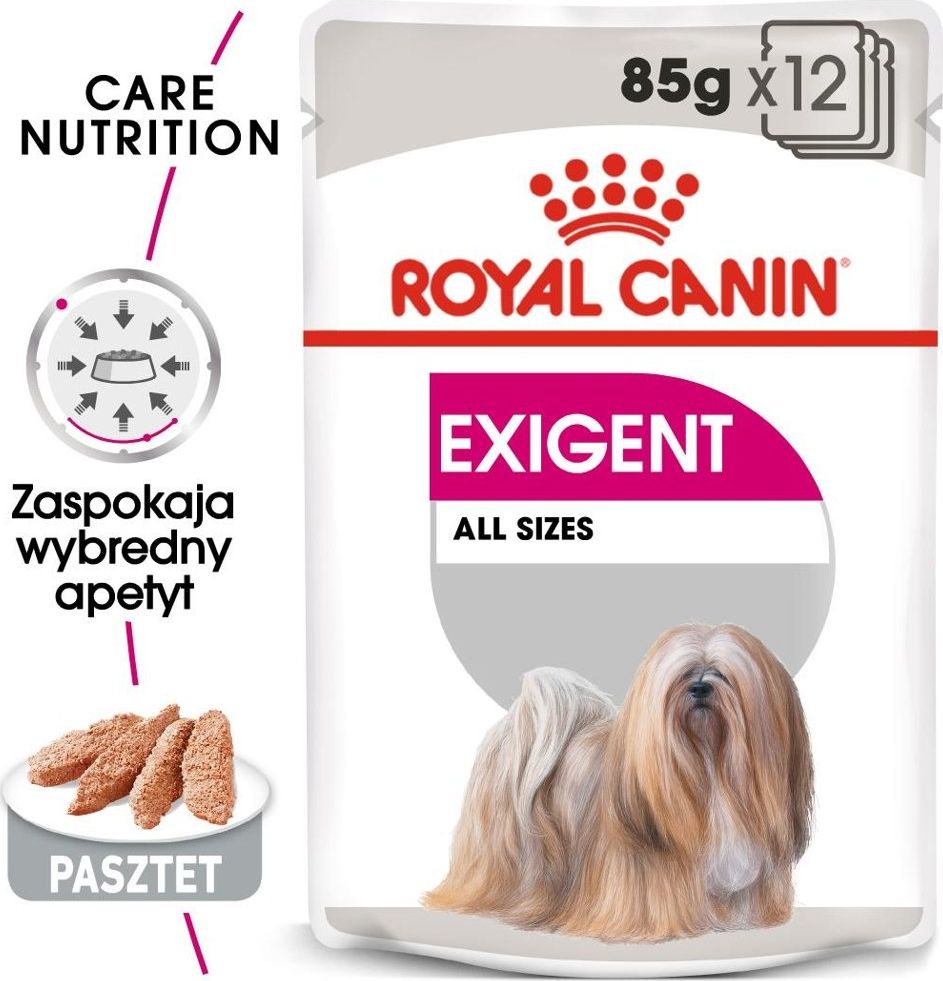 Royal Canin ROYAL CANIN CCN Exigent 12x85g karma mokra - pasztet dla psów dorosłych, wybrednych