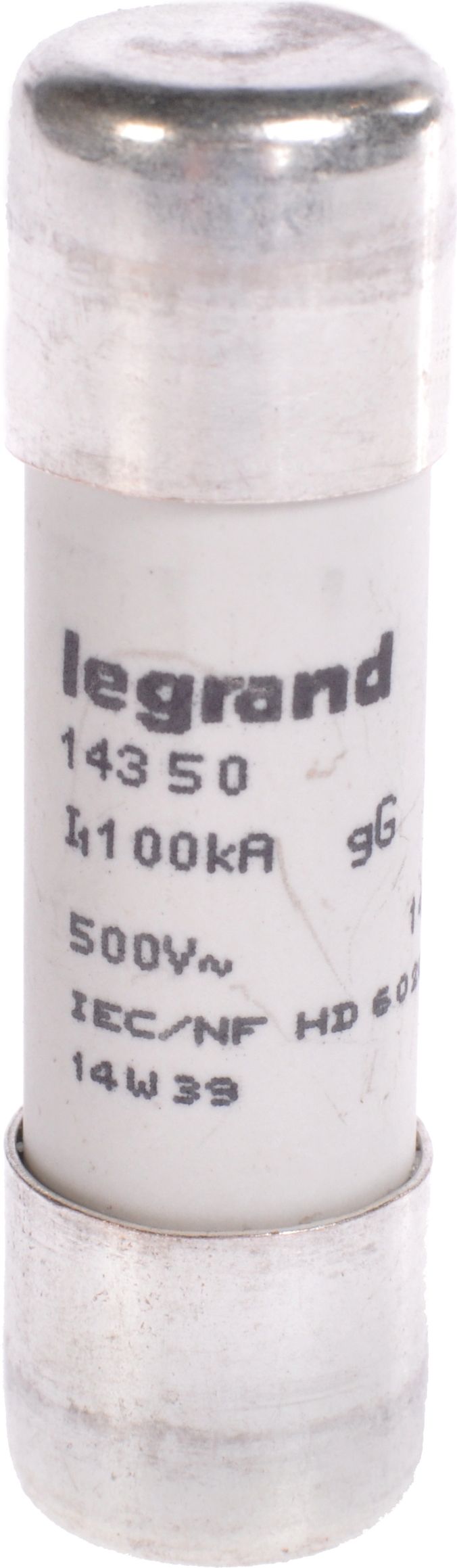 Legrand Wkładka bezpiecznikowa cylindryczna 50A gL 500V HPC 14 x 51mm (014350)