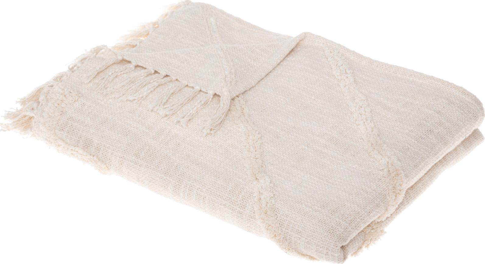 Atmosphera Narzuta na łóżko Inca 130x180 cm kremowa