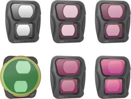 SunnyLife 6 regulowanych filtrów Sunnylife do DJI AIR 3 A3-FI689 - MCUV+CPL+ND4+ND8+ND16+ND32