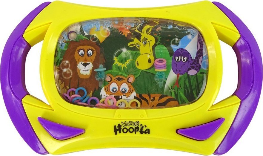 LeanToys Gra Wodna Zręcznościowa Zwierzęta Konsola Żółta