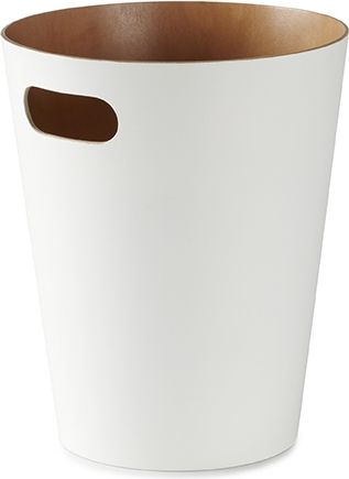 Kosz na śmieci Umbra Woodrow 7,5L biały (082780-668)