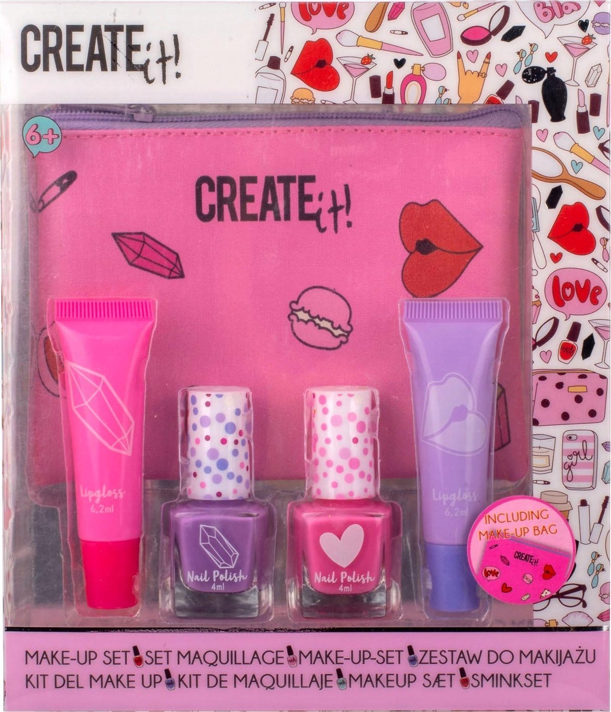 Canenco CREATE IT! make-up zestaw+kosmetyczka 84532 /6