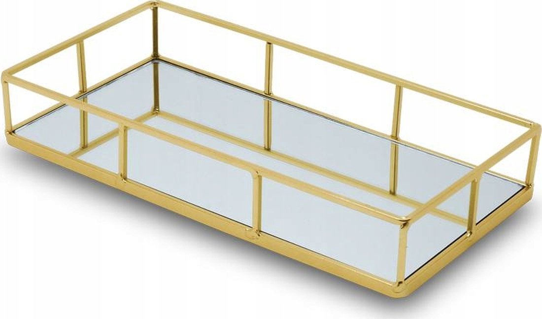 Moon in the room Organizer taca MOON in the room, kwadratowa, złota CASA.