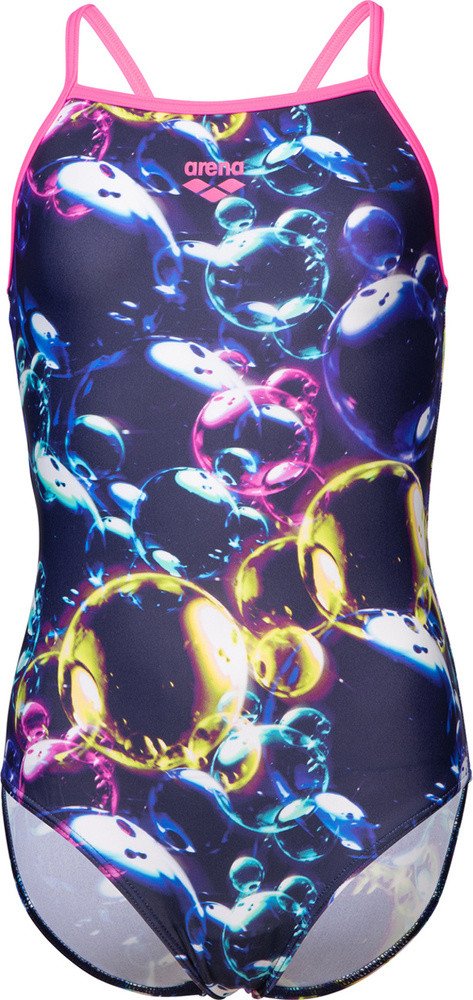 Dziecięcy Strój kąpielowy GIRL'S ARENA SOAP BUBBLES SWIMSUIT LIGHT
