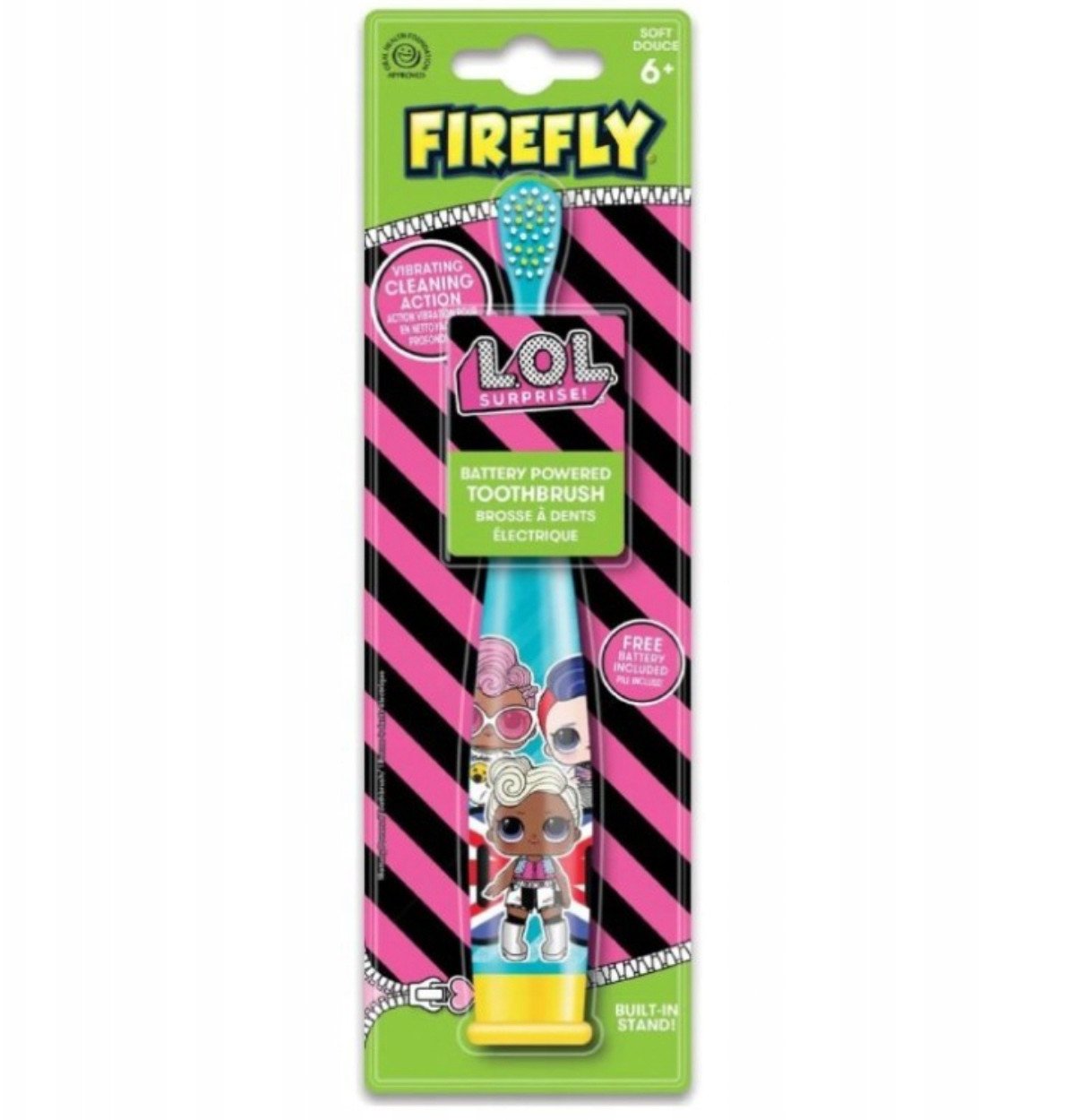 Firefly LOL Suprise Szczoteczka Wibrująca Elektryczna dla Dzieci niebieska