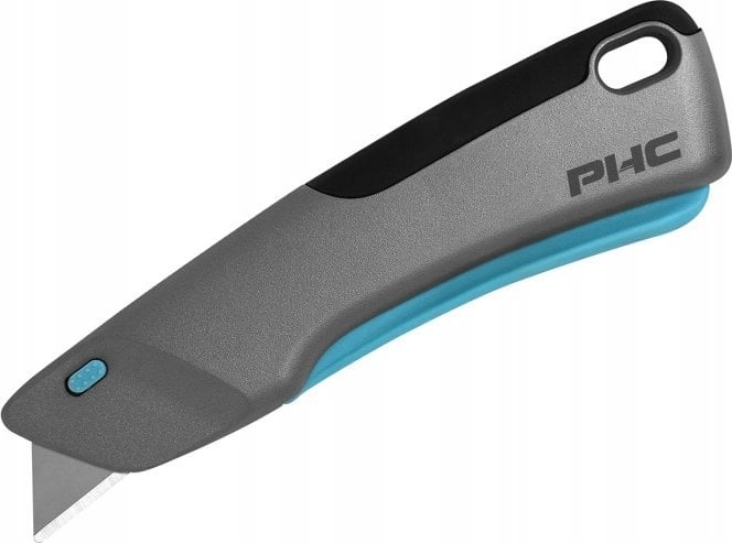 Dedra Nóż bezpieczny PHC Victa Smart, z automatycznie chowanym ostrzem, szary